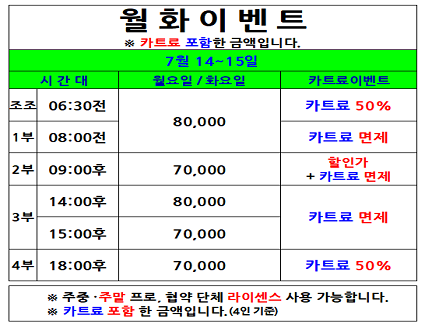 월.화이벤트(25.07.14~15)까지